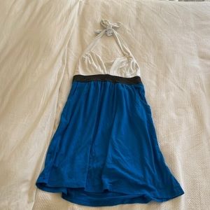 Fighting eel halter dress